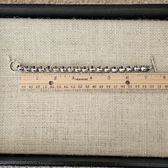 Silpada B1610 Hammered Rolo Bracelet — Like New Condition - Picture 2 of 8